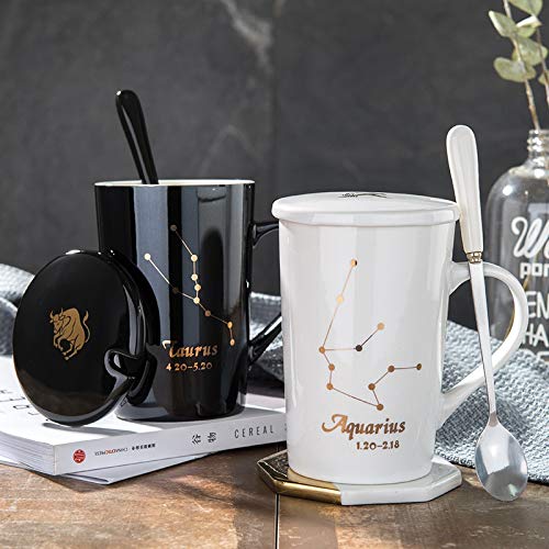 Tasses à eau bélier blanc en céramique mate durable pour café - 5