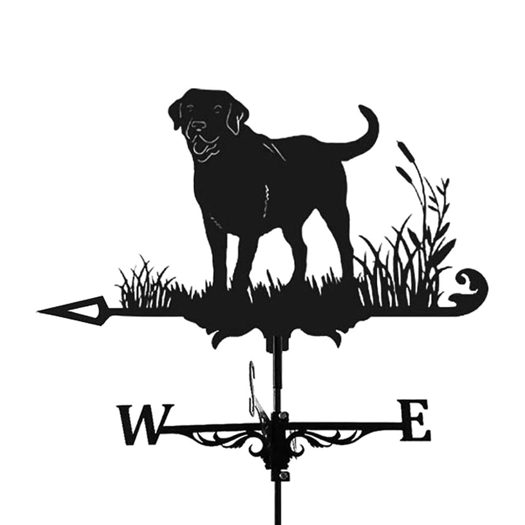 Weather Vane Wind Direction Indicators Home Roof Garden Farm Labrador