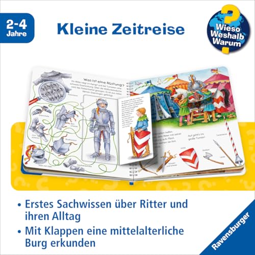 Wieso? Weshalb? Warum? junior, Band 4 - Die Ritterburg (Sachbuch ab 2 Jahre - mit Klappen) (junior, 4)