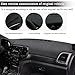Rifoda Dash Cover Mat Fit for Jeep Grand Cherokee 2011-2021 Leather Material Nonslip Dashboard Protector Sunshade No Glare Cover pad Black Stitching (NOT for Jeep Cherokee & Grand Cherokee L)