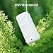 SwitchBot IP65 Indoor Outdoor Hygrometer Thermometer Wireless, 394ft Bluetooth Range, Refrigerator Thermometer, Dewpoint/VPD/Absolute Humidity Sensor, Free Data Storage Export, 2 Years Battery Life