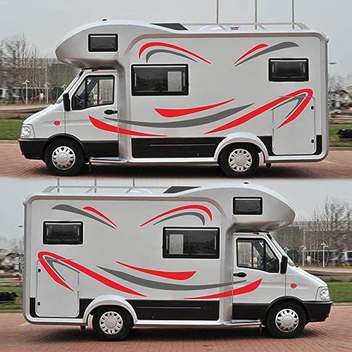 Pegatinas para autocaravana de estilo camper personaliza tu remolque de viaje con rayas DIY 5