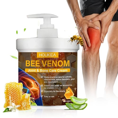 Bienengiftsalbe 100g – Natürliche Schmerzcreme bei Gelenkschmerzen, Arthrose & Muskelschmerzen – Effektive Linderung mit Bienengift