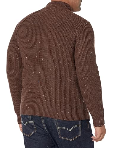 Lucky Brand Men's Tweed Mock Zip2