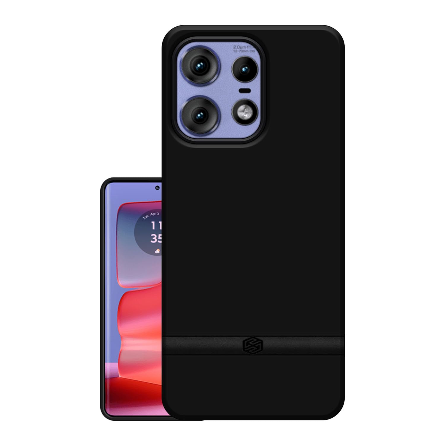Hello Zone Exclusive Matte Finish Soft Back Case Cover for Motorola Moto Edge 50 Pro 5G - Black (B0D2B7SC9J) Amazon Price History, Amazon Price Tracker
