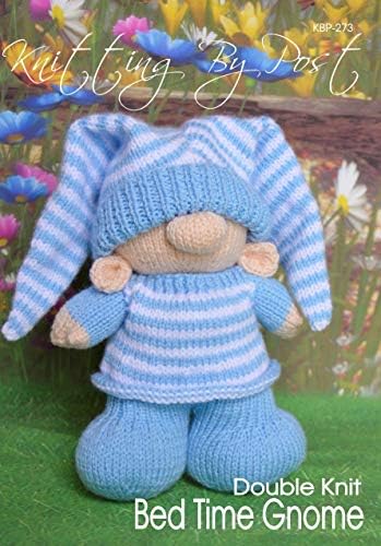 Knitting Pattern Bed Time Gnome. Knitters Accessory Leaflet. Knit Cute Handmade Gifts. Goblin & Pixie Troll. Fun Quick & Easy Beginner Soft Toy Knits.