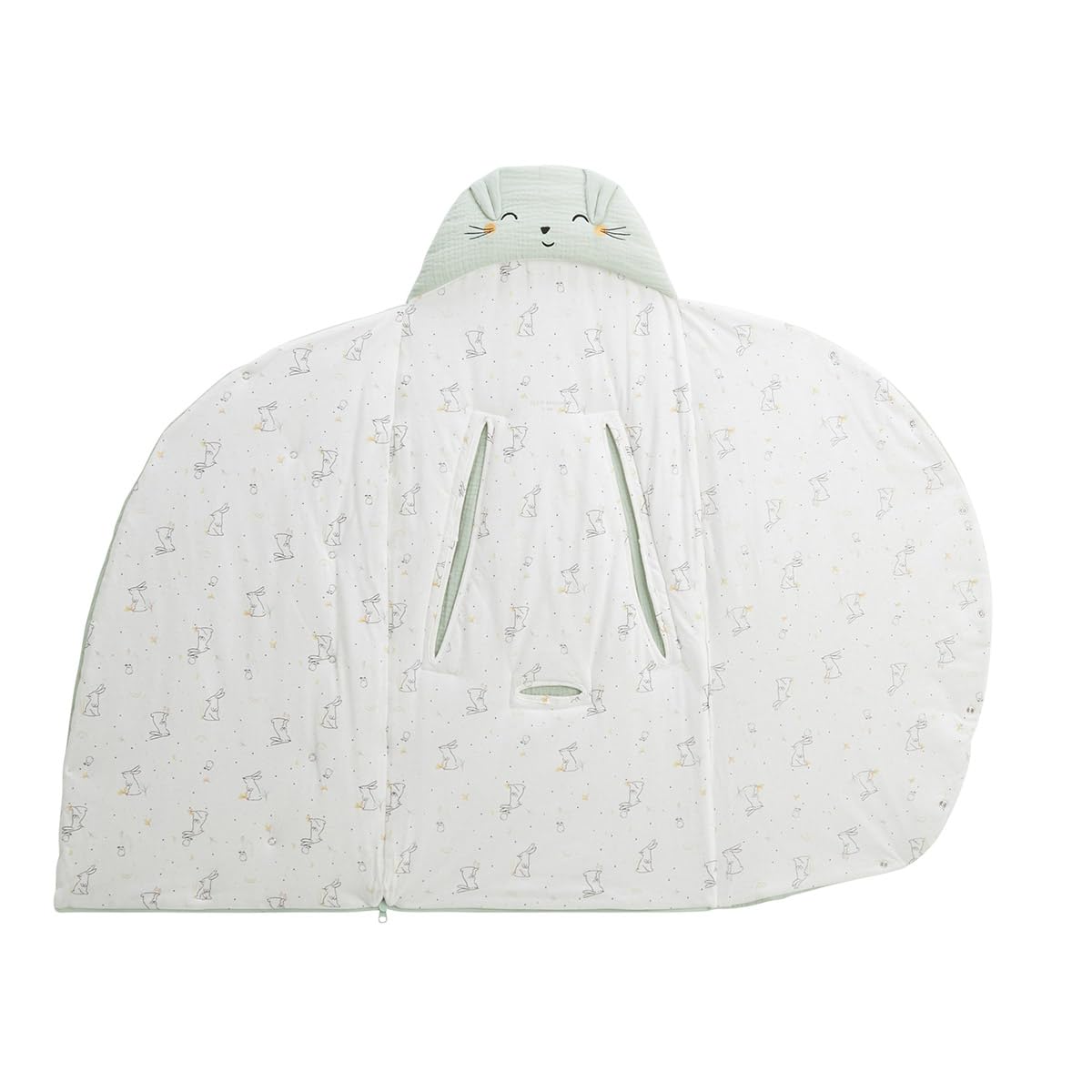 Petit Béguin - Nid d'ange en gaze de coton Hello Baby