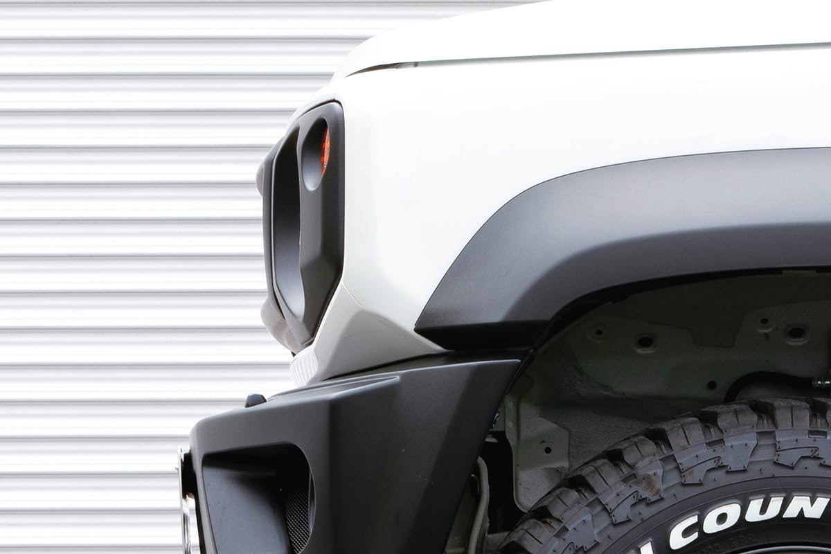 JAOS ジャオス フロントグリル マットブラック ジムニー ジムニーシエラ JAOS（ジャオス） フロントグリル 塗装品 マットブラック 2018.07