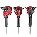 Price comparison product image ZRYBH Gasoline Jack Hammer Drill 52 CC Concrete Demolition Breaker 2 Chisel 3 Drill 1800W Single Cylinder, air Cooling, 2 Stroke, Widely Used in Concrete, Bricks, Rocks, Construction and More