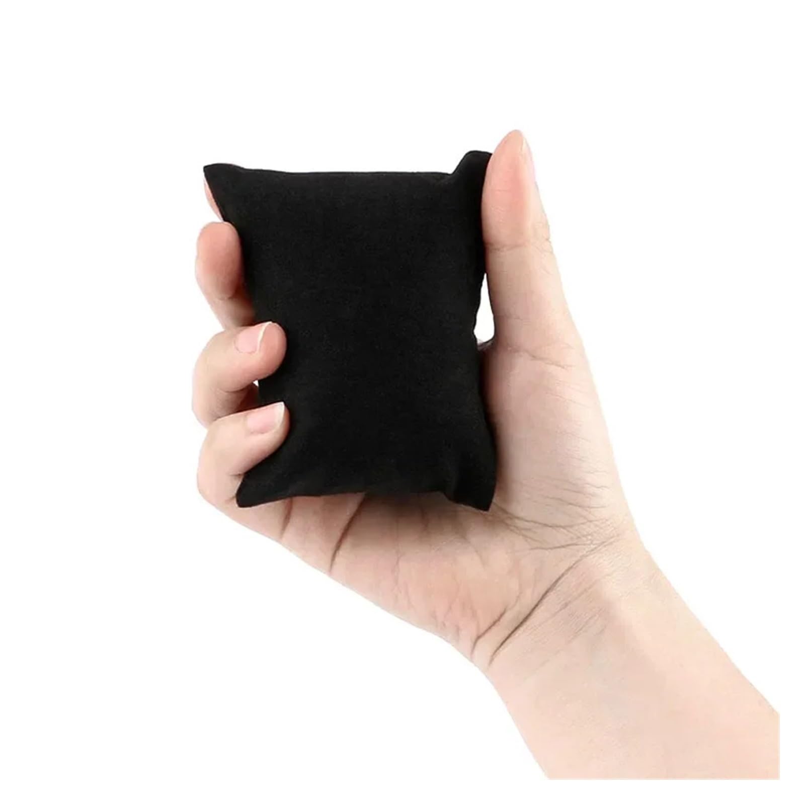Uhrenkissen Kleines schwarzes Uhrenkissen, Samtarmbandkissen