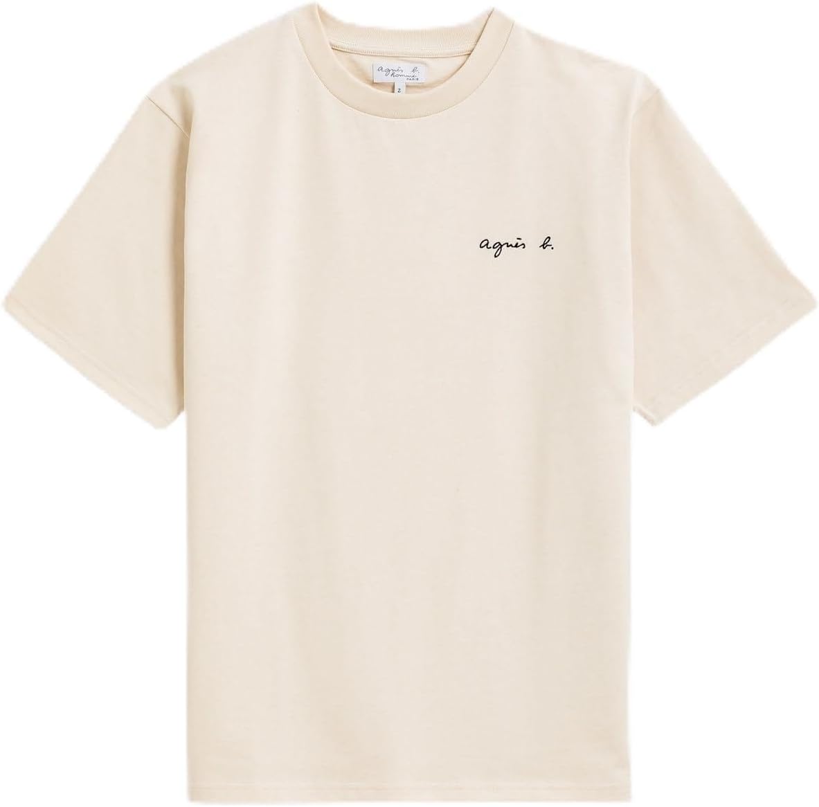 Amazon | [agnes b.] [アニエスべー] ロゴ Tシャツ JEJ3 TS メンズ 0(S
