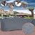 Skyour Patio Sectional Curved Sofa Protector Cover Waterproof Heavy Duty 420D Oxford Outdoor Sectional Curved Couch Sofa Furniture Covers with Windproof Reinforced Buckles (89.76x45.67x33.86in)
