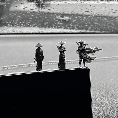 Cool Mini Anime Action Figures Car Dashboard Decorations Accessories Interior for Men, Wulin...