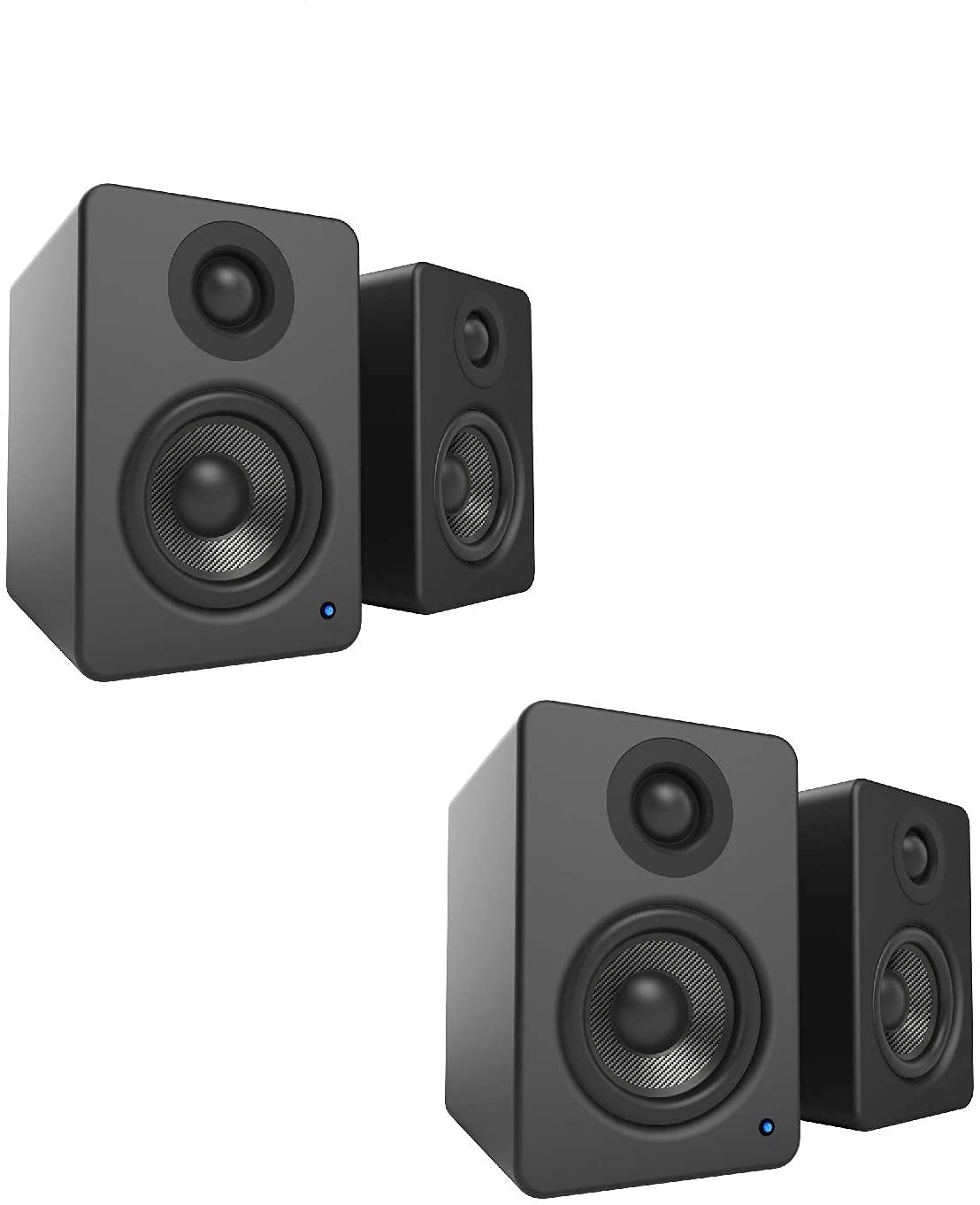 Pair of Kanto YU2 Powered Desktop Speakers - 3