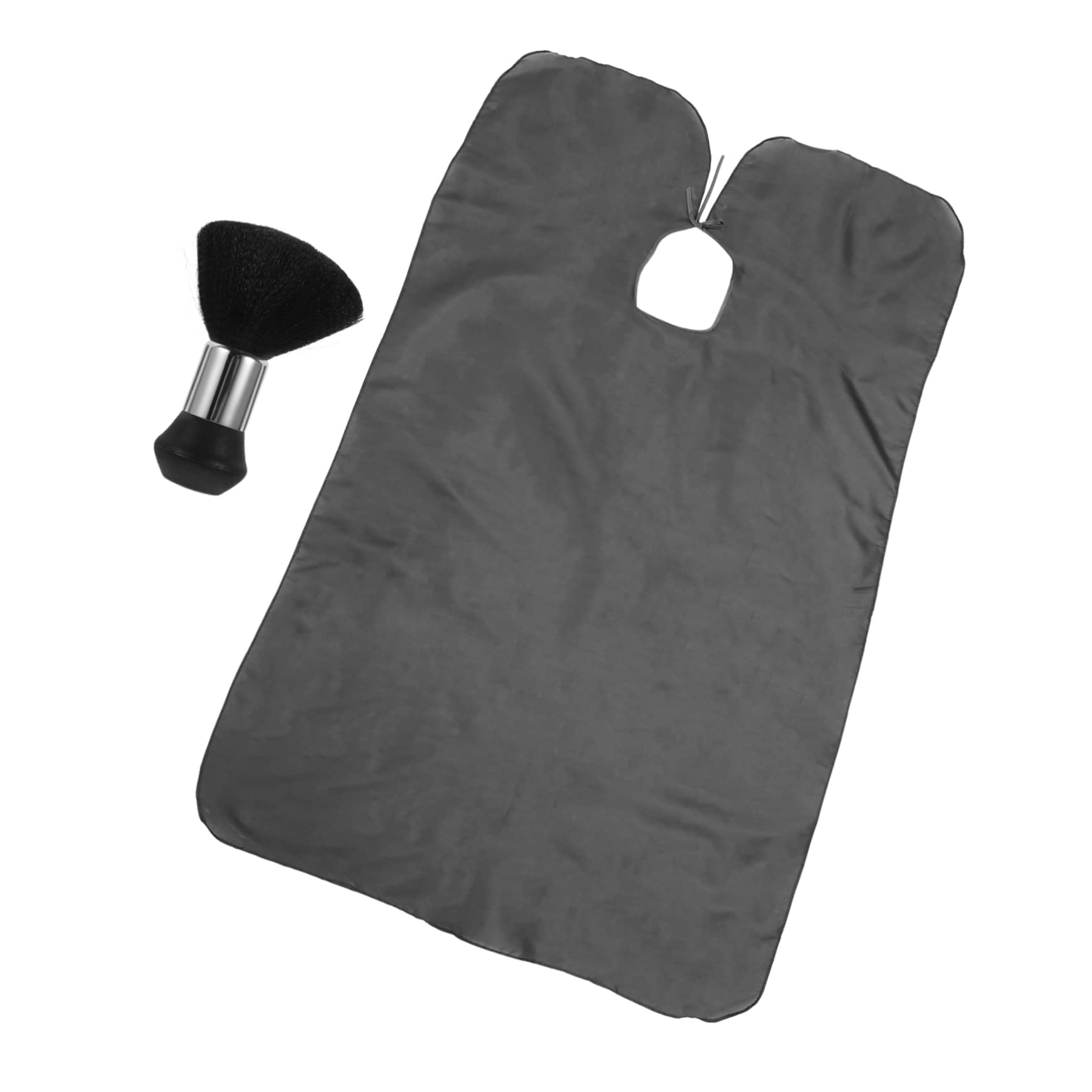 FRCOLOR 5 sets peluquería paño cepillo peluquería capa de peluquería para hombres mini plumero ropa de trabajo para hombres peluquería corte chaqueta