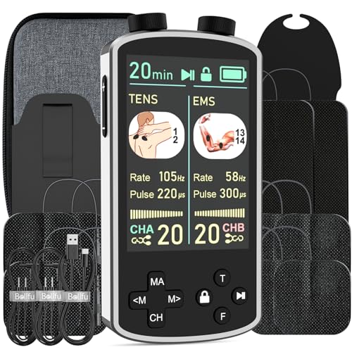 TENS EMS Unit Muscle Stimulator for Pain Relief Therapy -