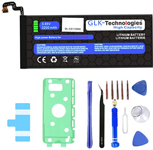 Batería de repuesto de alta potencia compatible con Samsung Galaxy Note 5 SM-N920 EB-BN920ABA | Original GLK-Technologies Battery | batería de 3200 mAh | Incluye kit de herramientas