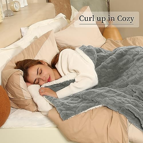 Chioky YCDM-EB5060 Heated Blanket Electric Throw 50''X60''-Fluffy Ultra Soft Electric Blanket thumb #3