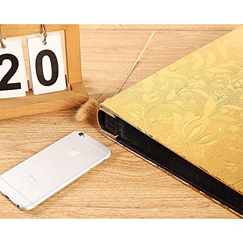 image for Vienrose Photo Album 4x6 1000 Pockets Large Picture Book PU Leather Co