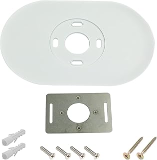 Nest Thermostat Trim kit,Nest Thermostat Wall Plate for Google Nest Thermostat-Programmable WiFi Thermostat Accessory (White