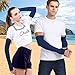SHINYMOD Arm Sleeves for Men Women, Compression Sleeves UV UPF50 Sun Protection Summer Cooling and Winter Warmer, Navy
