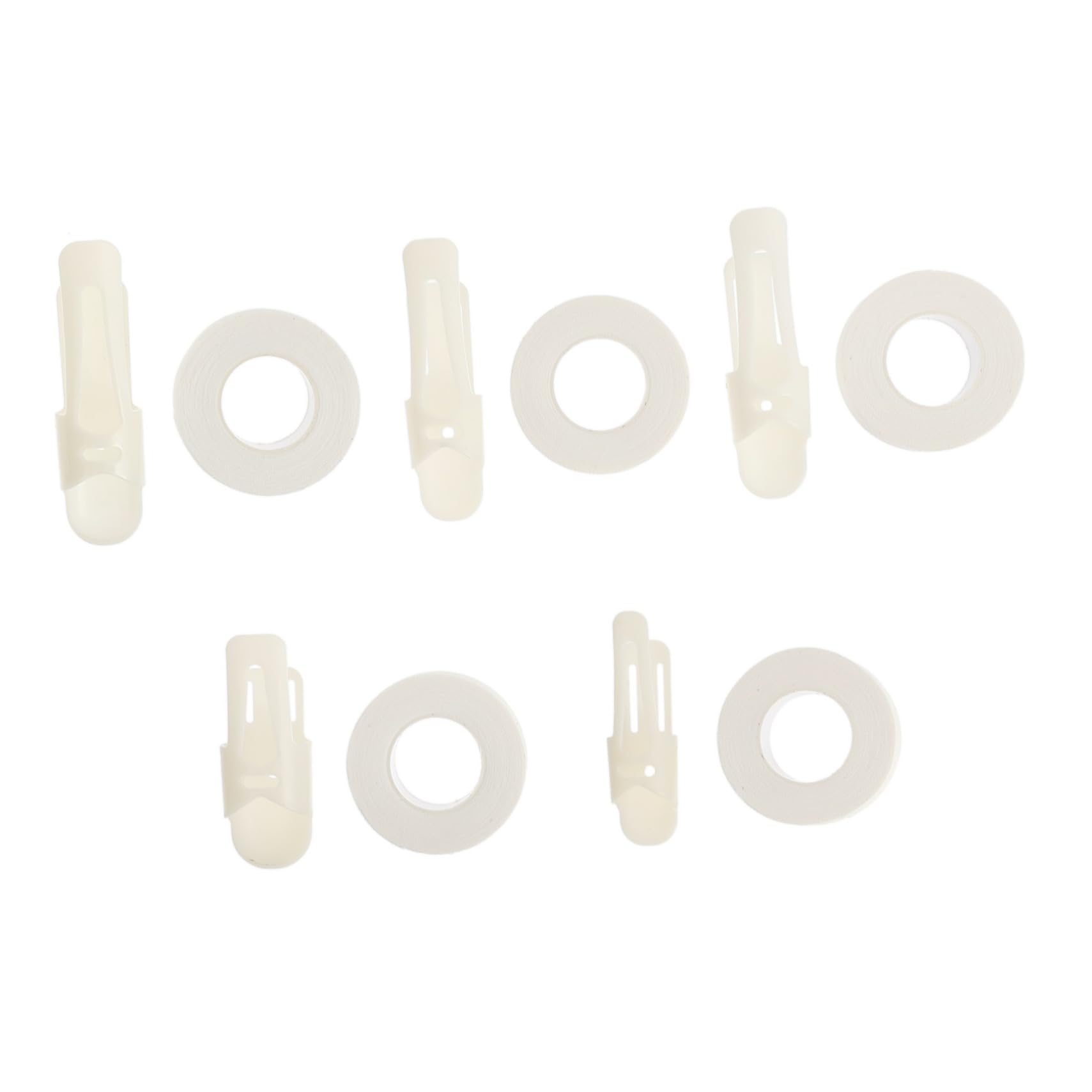 KOMBIUDA 5 Sets Guard Broken Brace Immobilizer Splint for Broken Fingers Hand Support Joint Protector Brace Splint Mallet Beige Abs Plastic