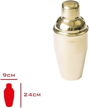 Kokteyl Shaker Gold 720 Cl