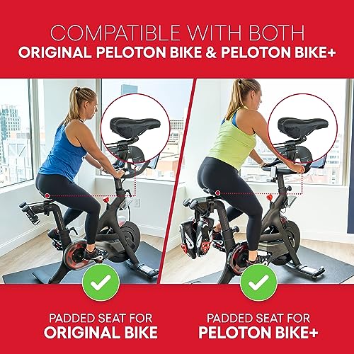 Trublifit Padded Seat Cover For Peloton Bike & Peloton Bike+, Gel Seat Cushion For Ultimate Comfort thumb #1