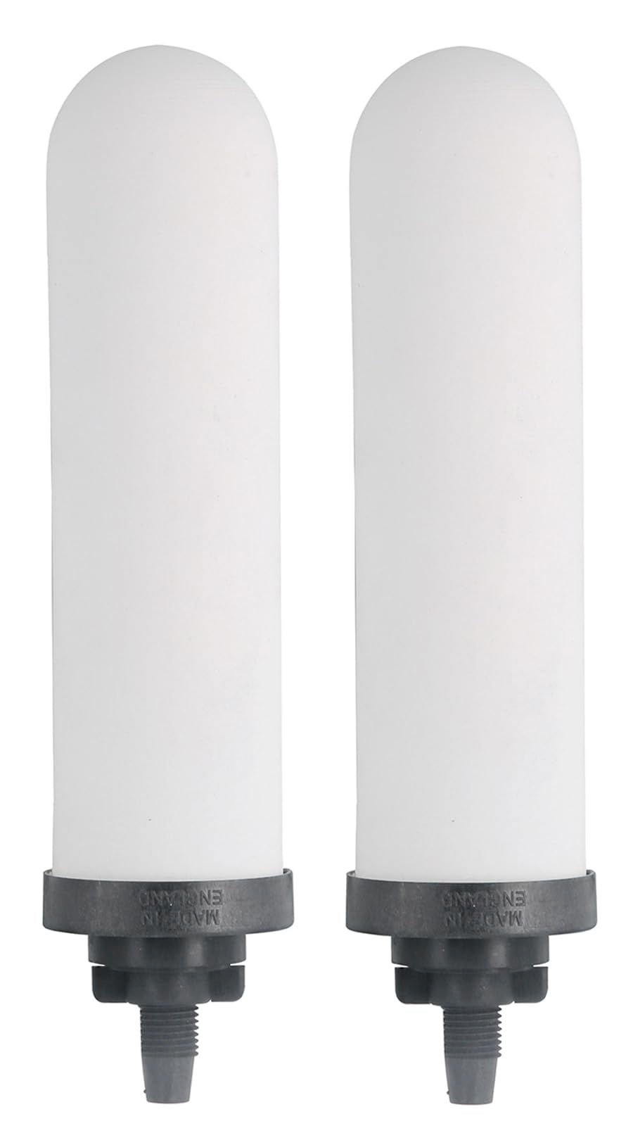 FACHIOO 7" Ceramic Fluoride Filter, Replacement Filters Candle Activated Carbon for ProOneÂ® Countertop Gravity Water Filter System, Household Water Bucket,Water Cooler Filtration Systems, Pack of 2