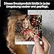 KODAK Mini 3 Retro 4Pass tragbarer Fotodrucker (7,6 x 7,6 cm) – Paket mit 68 Blättern, Gelb