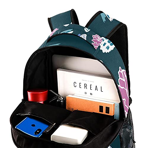Sac à dos d'écolier ordinateur 14" papillon contre le mal de dos