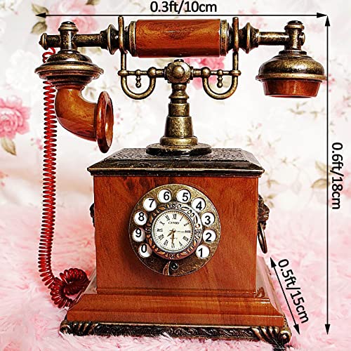 Modèle de téléphone décoratif rétro grand format pour meuble salon - 3