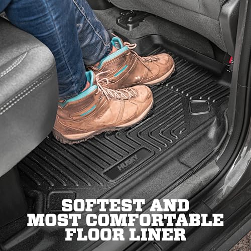Tapis de sol Husky Liners X-act Contour Noir pour Ford F-150 SuperCab 2ème rangée - 7