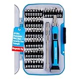 MECHMAX 51本組磁気精密ドライバービットセット、Apple iPhone、Macbook 用ペンタローブビット、Switch、Wii、PS5、Xbox、スマートフォン、ノートPC、タブレット、電子機器、眼鏡、リングドアベル用