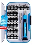 51 Piece MECHMAX Magnetic Precision Screwdriver Set, Electronics Repair Tool Kit with Assorted Bits Phillips Star, Hex, Pentalobe, Y Type for iPhone, Macbook, PS5, Wii, Watch, Glasses Repair