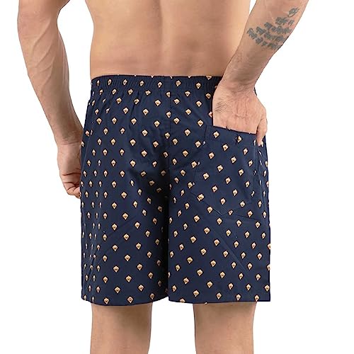 Image of ALPHABETS Men's Cotton Boxer Briefs
