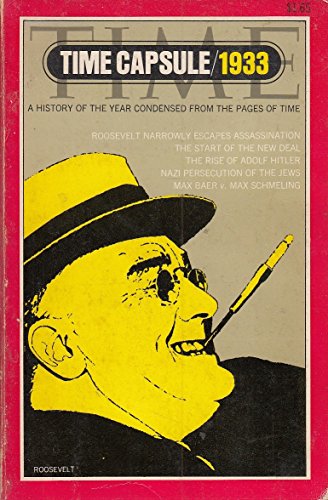 TIME CAPSULE/ 1933 A History of the Year Conden... B0012S82DG Book Cover