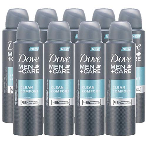 Dove Men + Care Clean Comfort Spray (9 Pack)