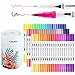 Produktbild Filzstifte Pinselstifte Set 60 Farben, Ohuhu Stifte Brush Pen Set, Wasserbasis Marker Textmarker Stifte für Kalligraphie Zeichnung Skizzieren Malbuch Stifte Art Projekte