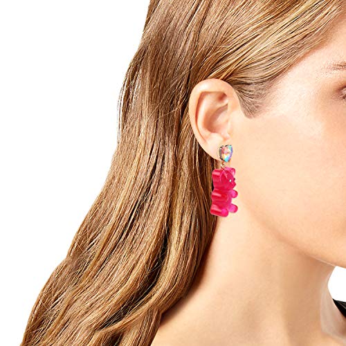 Betsey Johnson Bear Drop Earrings2