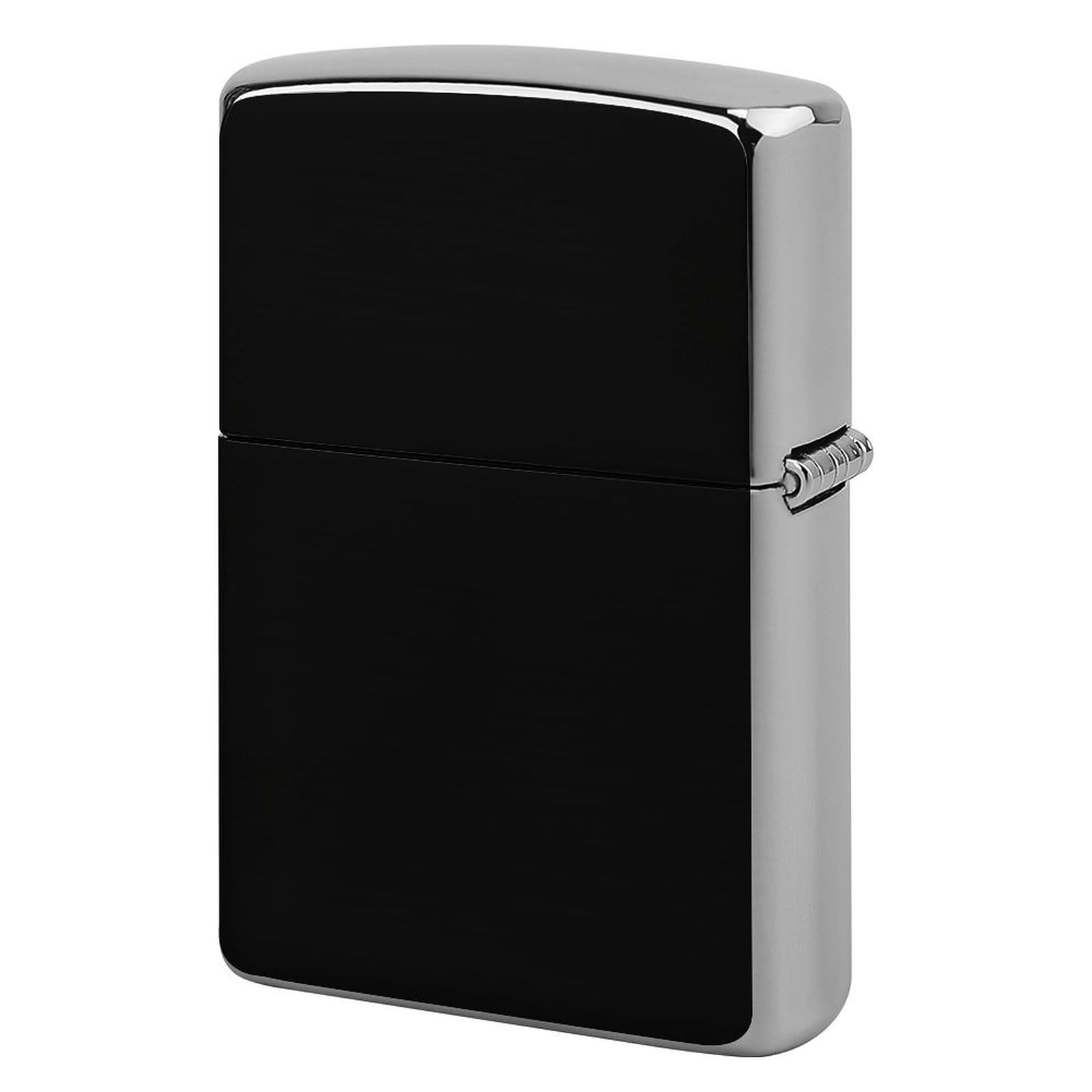 Fekiloot Style Ink Black Lighter Case Cover Metal Lighter Case