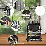 SUERTREE Bird Carrier Bag with Indestructible Stainless Steel Mesh, Bird Travel Cage with Stand, Easy to Clean Backpack for Parrot, Portable Bird Travel Bag, Pet Transparent Breathable Travel Cage - Image 3