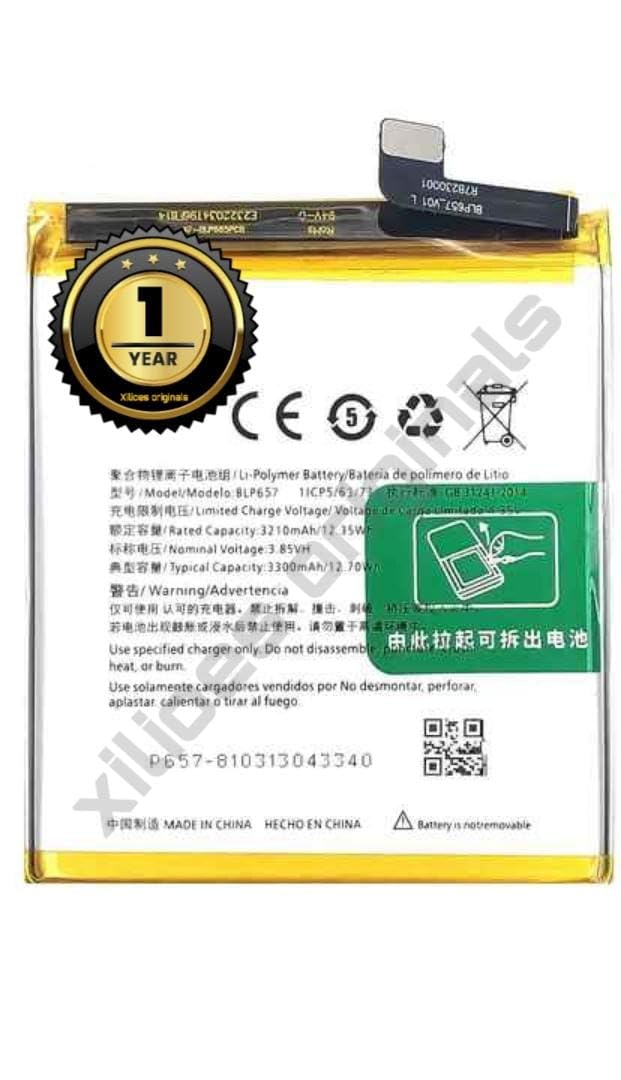XILIOES ORIGINALS® BLP657 Battery for OnePlus A6000 /A6003 / Six Battery with 1 Year warrenty **** (T302)