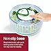 ZYLISS Easy Spin Salad Spinner, Large, Green, BPA Free