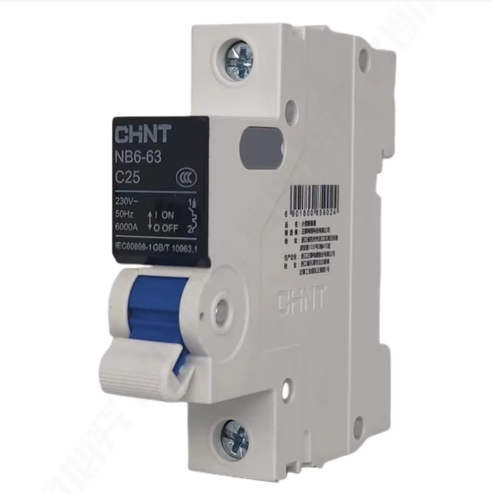 GVBAEPIEO 10pcs Circuit Breaker NB6-63 1P-6A 1P-10A 1P-25A 1P-32A 1P-40A 1P-50A 1P-63A(Nb6-63 1p-32a)