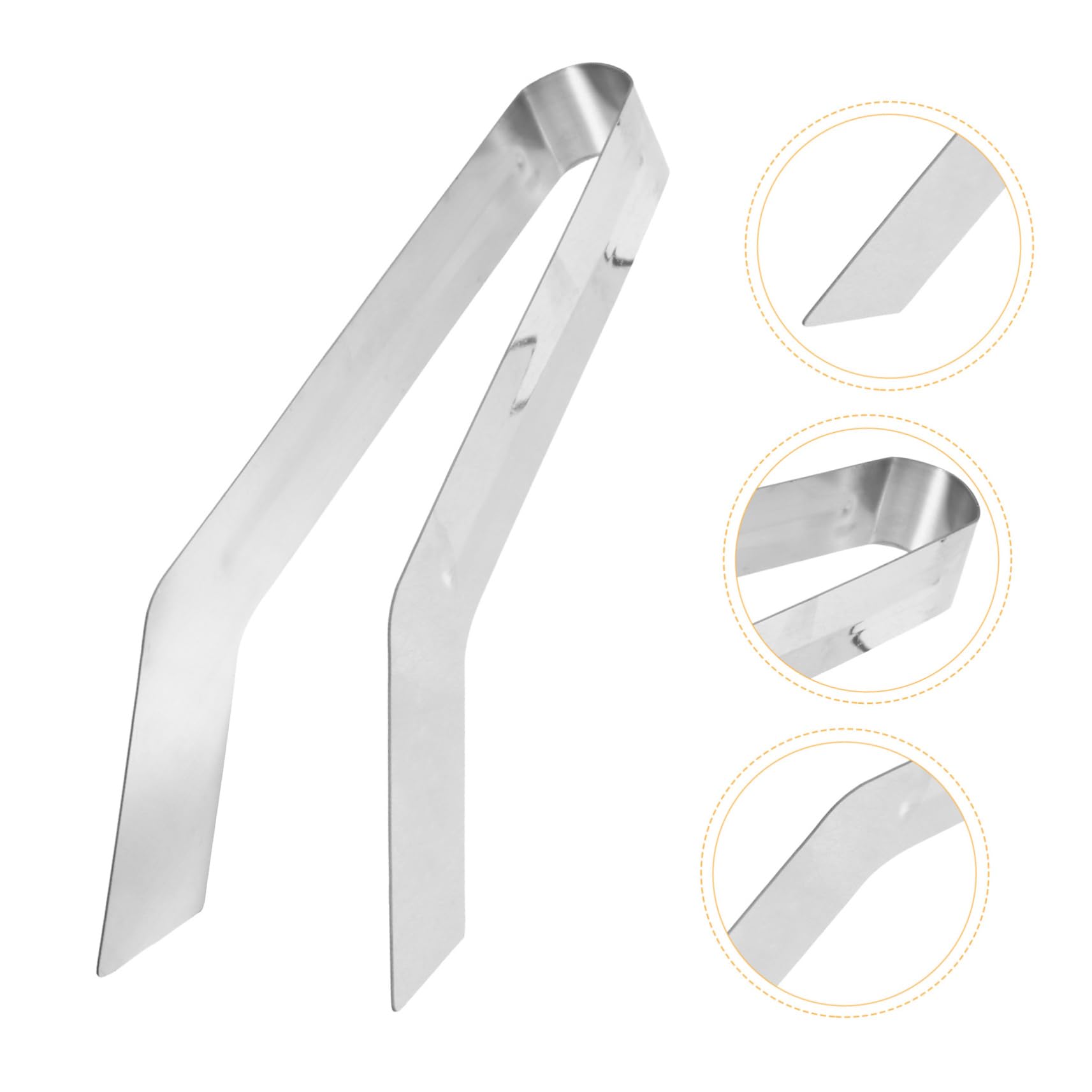 OFFSCH Stainless Steel Seedling Transplanting Forceps Tiny Tongs for Plants Root Damage Reduction Tool