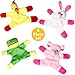 Fun and Educational Animal Fridge Magnets for Kids -Soft Plush Magnetic Animal Characters for Learning and Play, Fridge Toys for Toddlers 1-3, Board Magnets, Locker Buddies