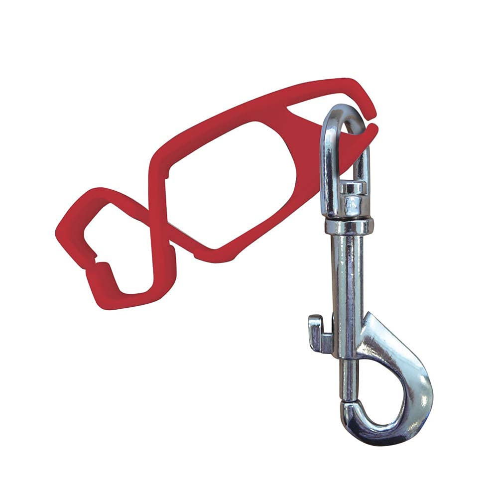 Portwest Clip Para Guantes, Color: Rojo, A001RER