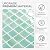 Walanz 5 Sheets Peel and Stick Backsplash, Self Adhesive Wall Tiles, 3D Adhesive Tile Backsplash, 12"x12"Premium Self Adhesive Wall Tiles Peel and Stickfor Kitchen, Bathroom, Fireplace, RV(Ocean Jade)