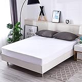 M-bestl Protector de colchón impermeable de lujo para cama king size, 10 años de garantía